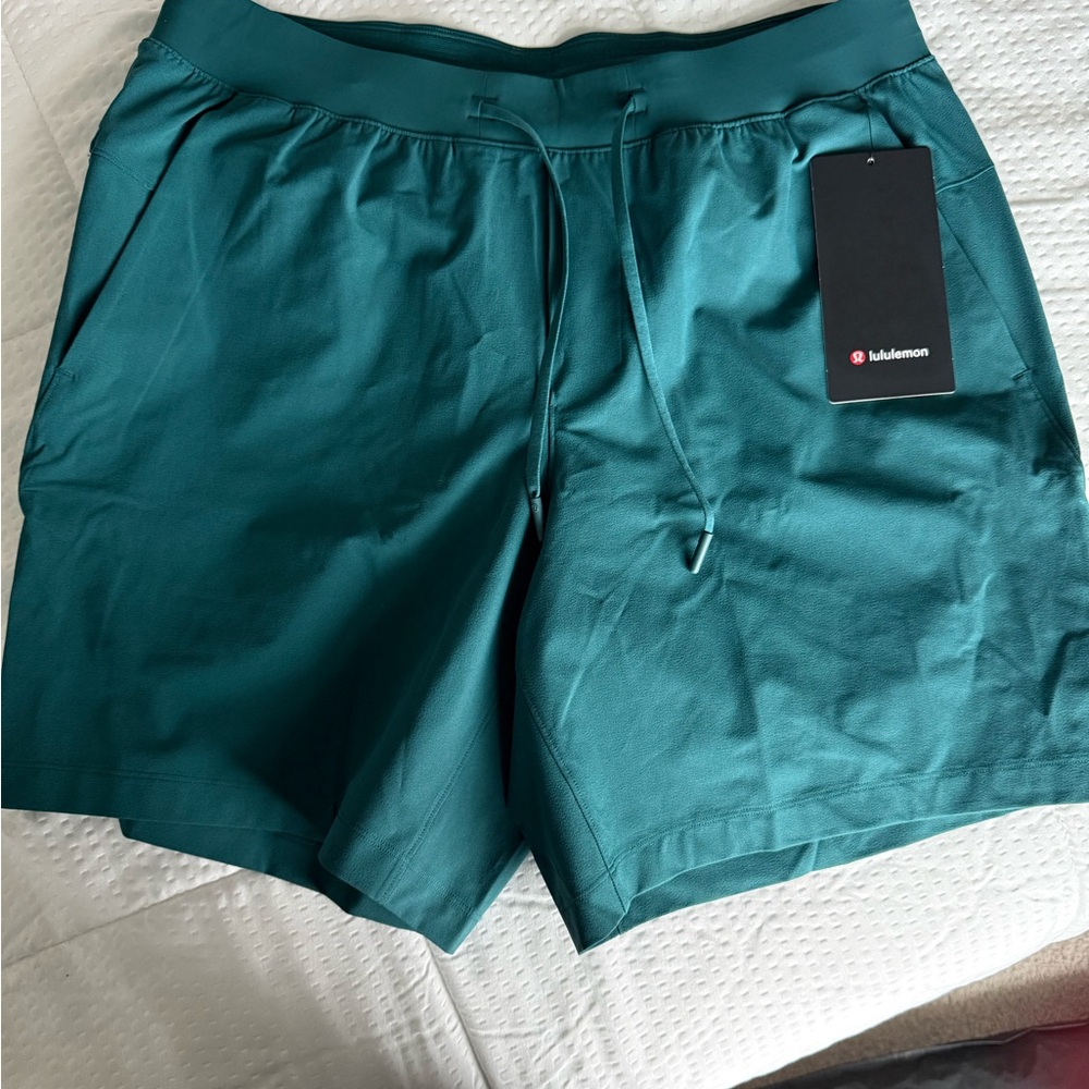 lululemon athletica Teal Athletic Shorts